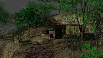 Z p�ipravovan�ho modelu srubu na Benick�ch skalk�ch